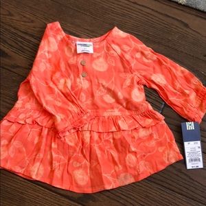 Coral Rayon top
